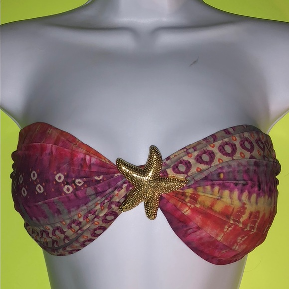Luli Fama Other - Luli Fama Padded Bandeau Bikini Top